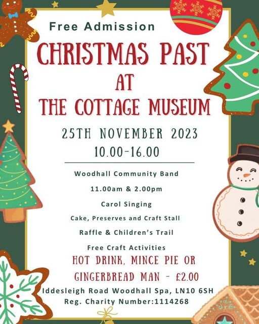 A week to go to our Annual Christmas Past Event.