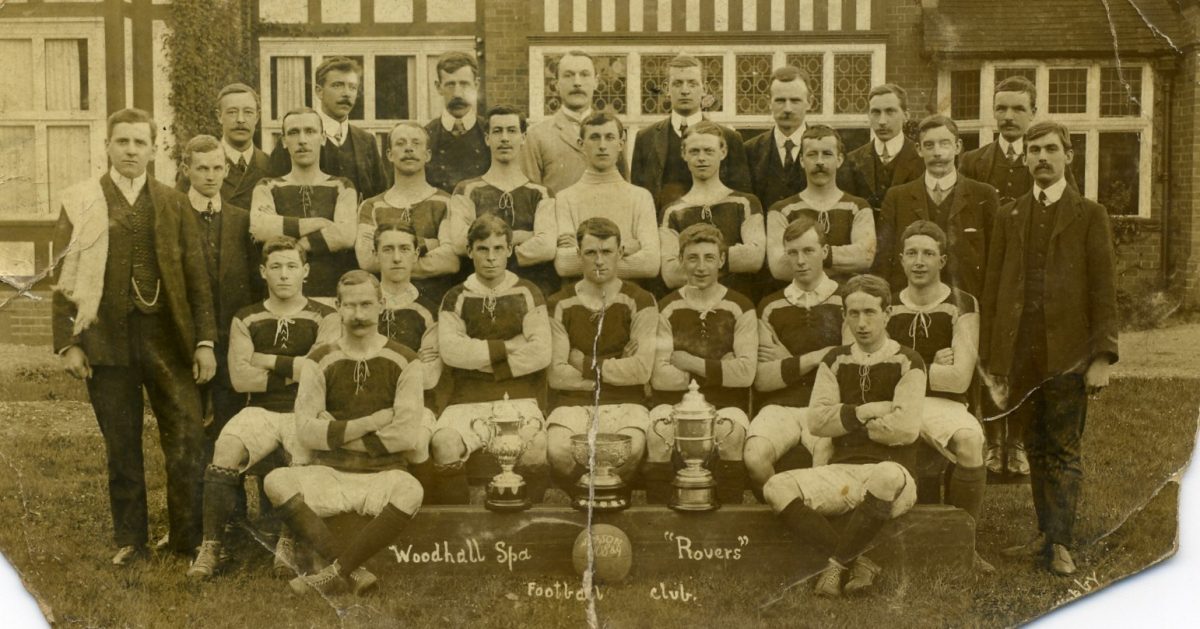 From the Collection & Archive. Top, Woodhall Rovers 1908-1909,