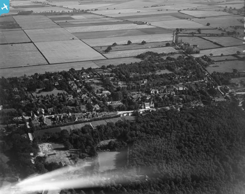 From the Collections & Archive. Aerial photos for Woodhall Spa