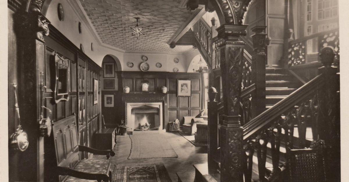 From the Collections & Archive entrance to The Petwood circa
