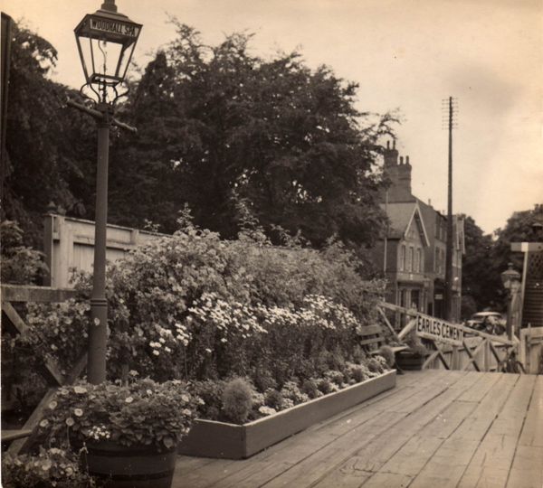 From the Collections &amp; Archive. Train Station in Bloom