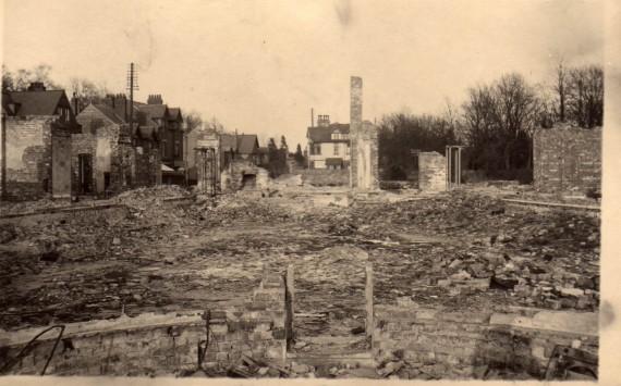 1943 Royal Hotel destruction Woodhall Spa