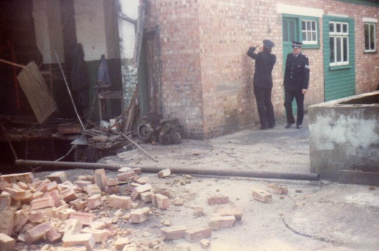 1983 Collapsed well shaft Woodhall Spa