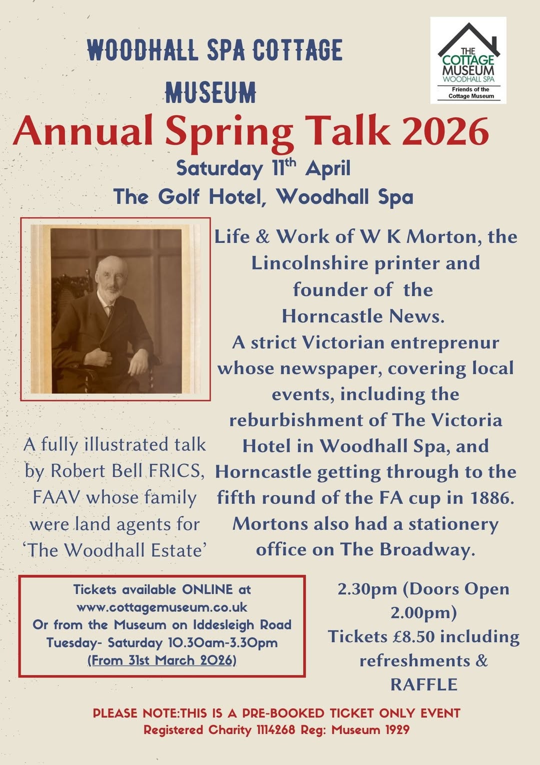 We still have a few tickets available for our Annual