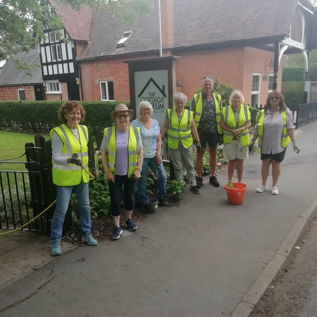 Woodhall in Bloom Team here at the Woodhall Spa Cottage